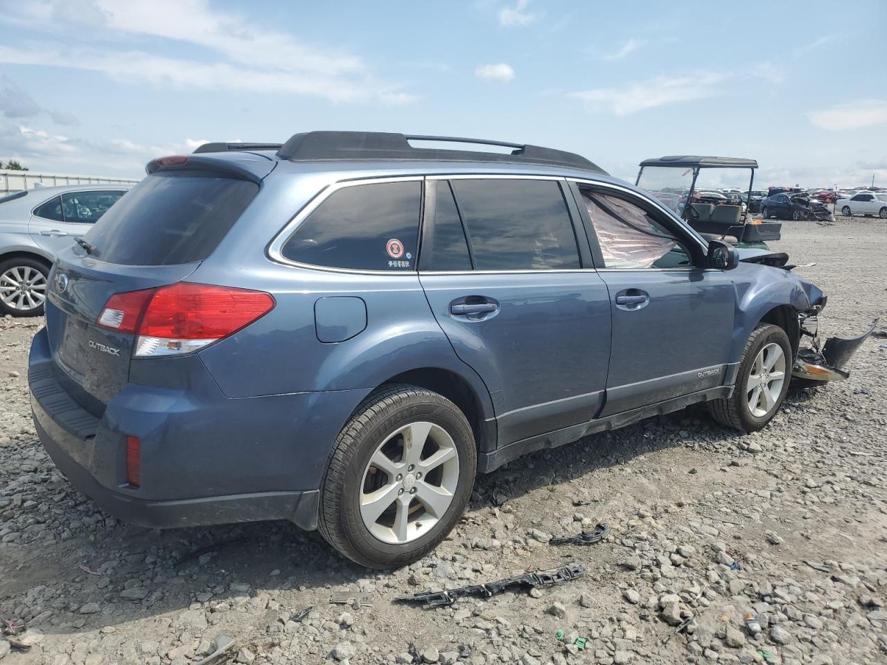 2013 Subaru Outback VIN 4S4BRCCC7D3307977 Copart auction photo, front end damage thumbnail 3