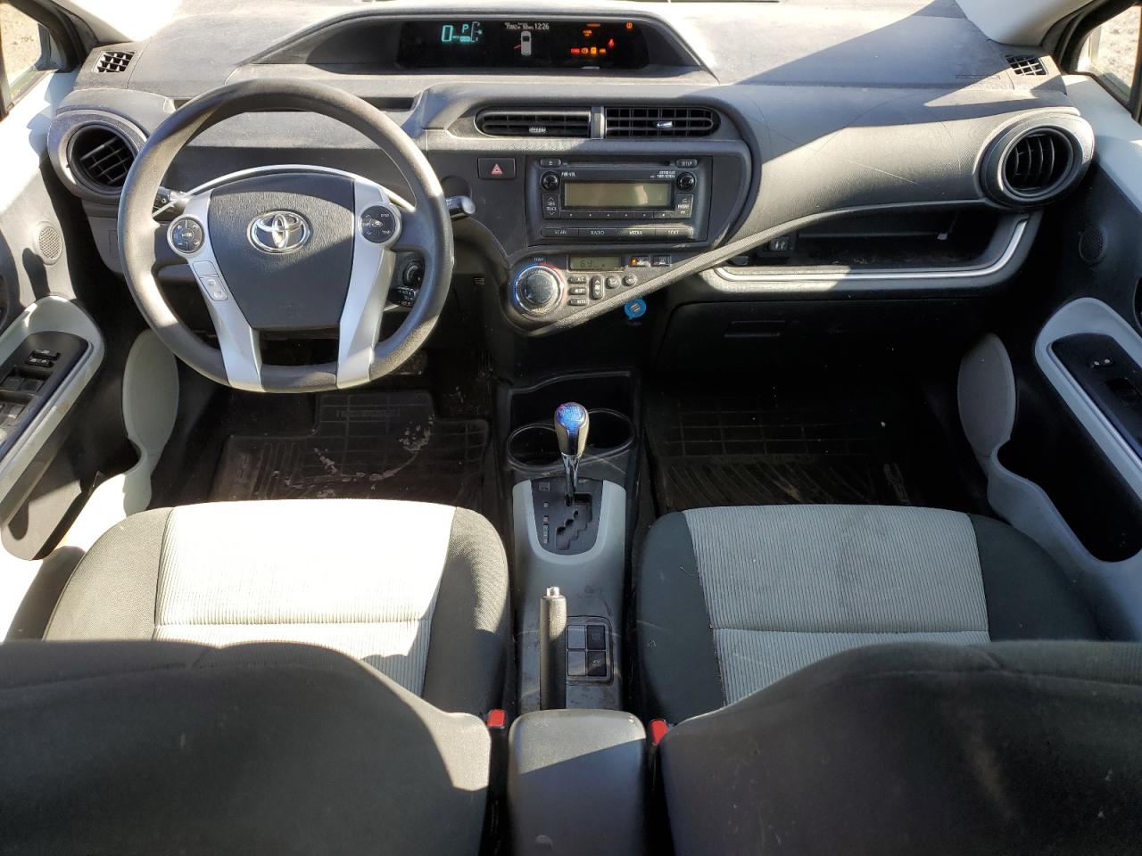 2014 Toyota Prius VIN JTDKDTB36E1571113 Copart auction photo, side damage thumbnail 8