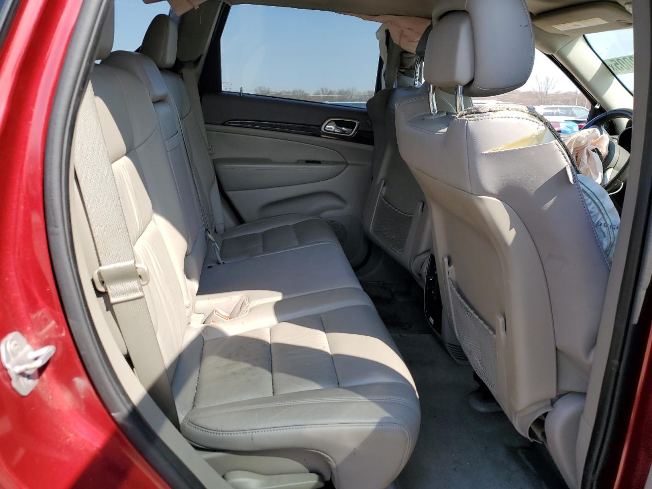 2012 Jeep Grand Cherokee VIN 1C4RJFAG3CC193640 Copart auction photo, front end / side damage thumbnail 11