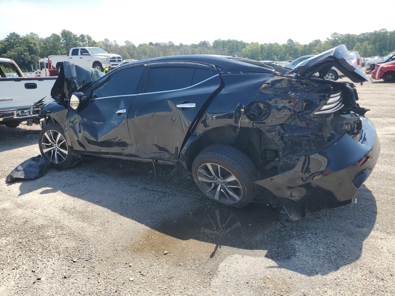 2019 Nissan Maxima VIN 1N4AA6AVXKC364836 Copart auction photo, all over damage thumbnail 2