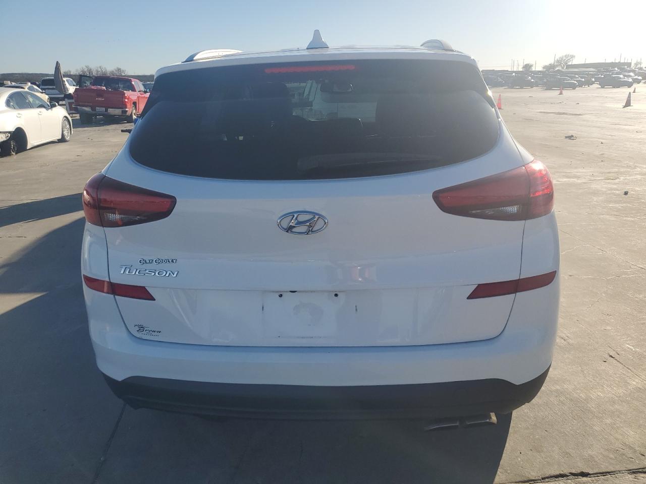 2019 Hyundai Tucson VIN KM8J33AL3KU984113 Copart auction photo, side / undercarriage damage thumbnail 6