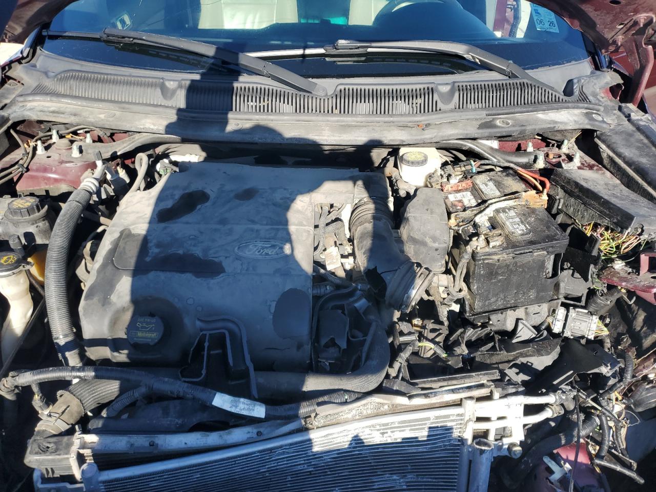2011 Ford Explorer VIN 1FMHK7D81BGA75219 Copart auction photo, front end damage thumbnail 12