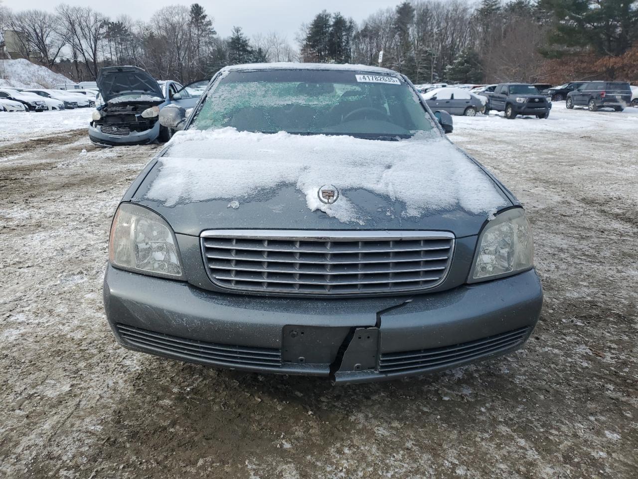 2005 Cadillac De Ville VIN 1G6KD54Y05U261898 Copart auction photo, front end / side damage thumbnail 5