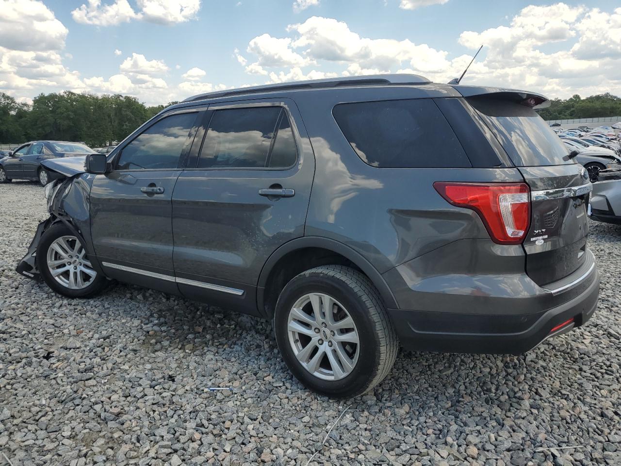 2018 Ford Explorer VIN 1FM5K8D8XJGB41614 Copart auction photo, front end damage thumbnail 2