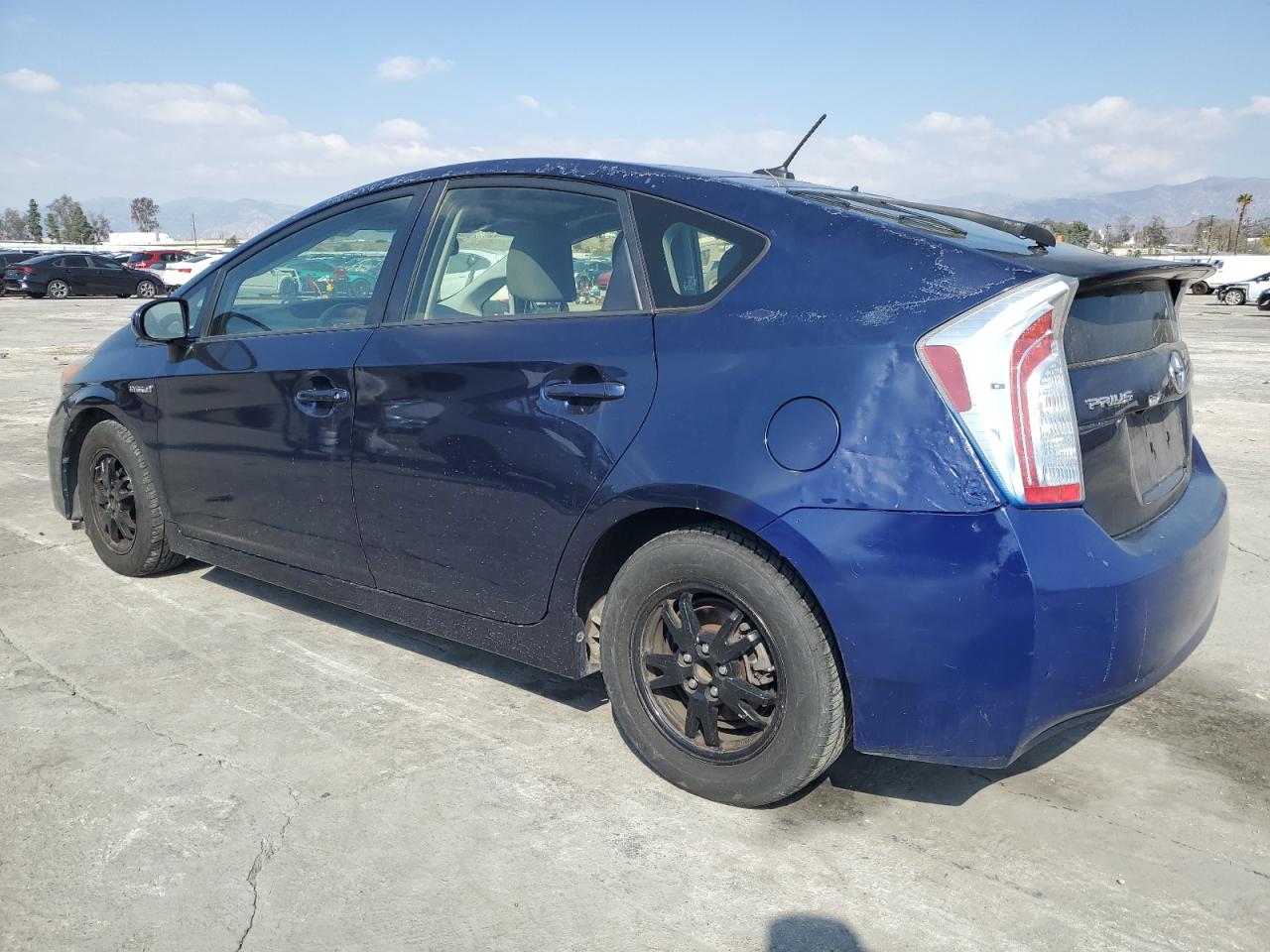 2012 Toyota Prius VIN JTDKN3DU1C1556504 Copart auction photo, rear end damage thumbnail 2