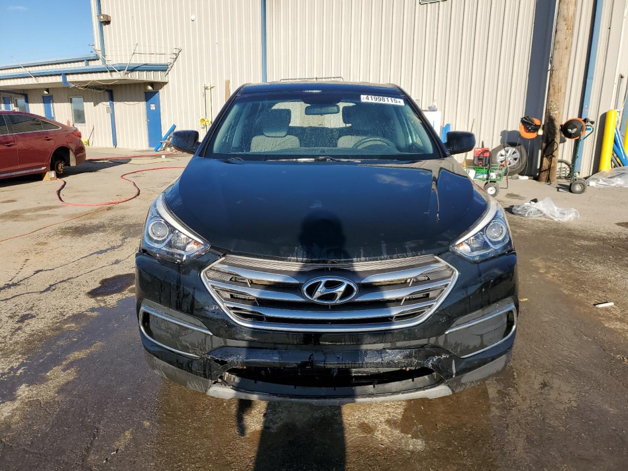 2018 Hyundai Santa Fe VIN 5NMZT3LB6JH096358 Copart auction photo, rear end damage thumbnail 5