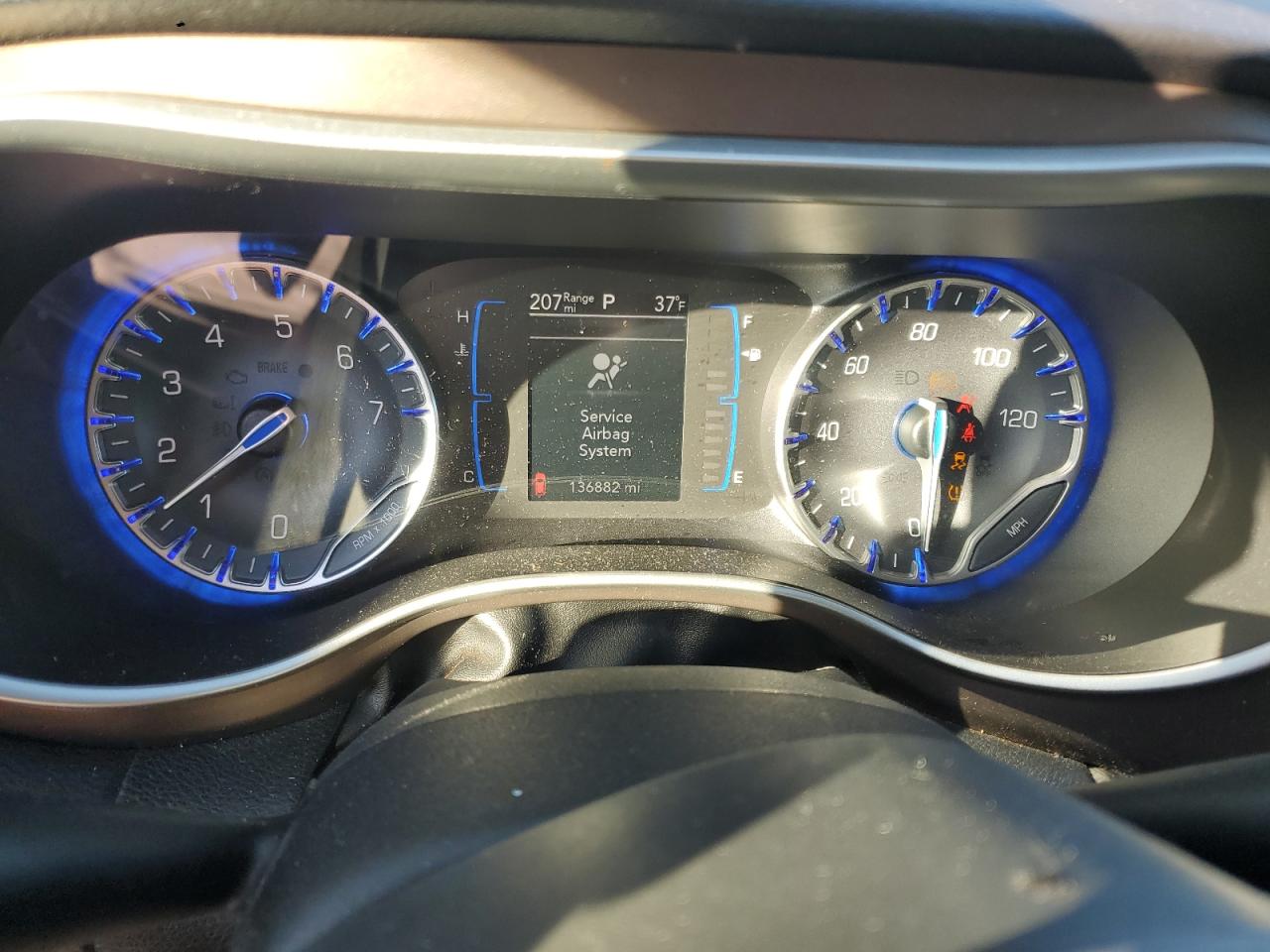 2017 Chrysler Pacifica VIN 2C4RC1DG8HR676015 Copart auction photo, all over / mechanical damage thumbnail 9