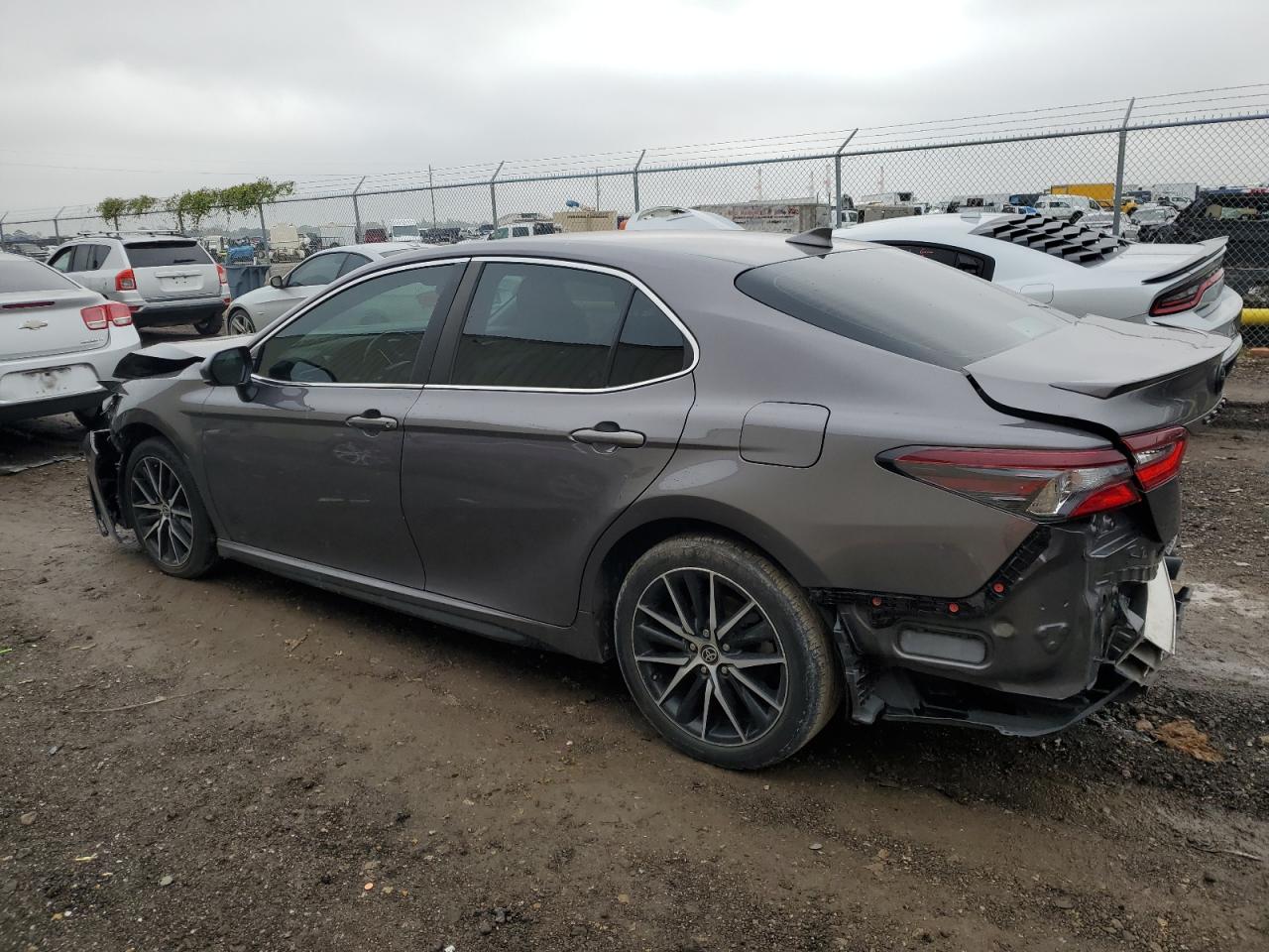2021 Toyota Camry VIN 4T1G11AK8MU599967 Copart auction photo, front end damage thumbnail 2