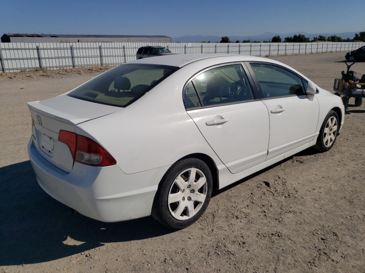 2006 Honda Civic VIN JHMFA165X6S014029 Copart auction photo, side damage thumbnail 3