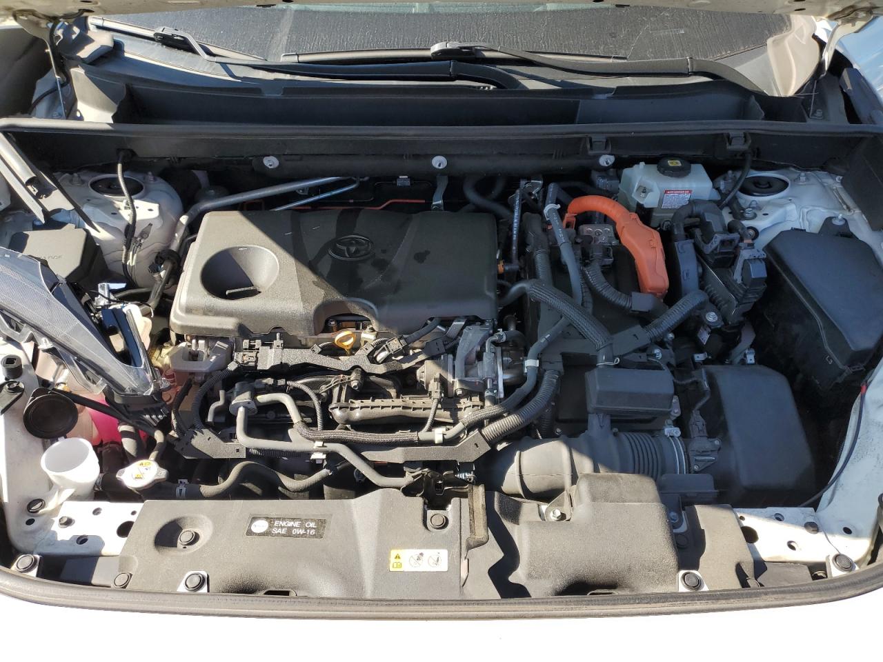 2021 Toyota RAV 4 VIN 4T3E6RFV2MU054428 Copart auction photo, front end / side damage thumbnail 13