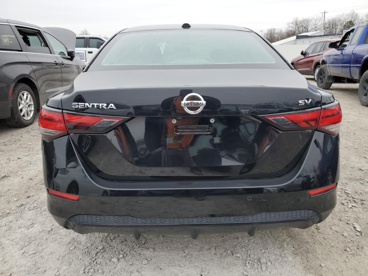 2022 Nissan Sentra VIN 3N1AB8CV9NY261194 Copart auction photo, water/flood / rear end damage thumbnail 6