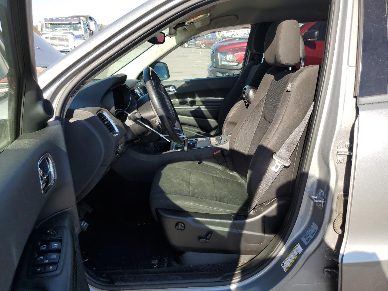 2017 Dodge Durango VIN 1C4RDJAG8HC833827 Copart auction photo, front end / side damage thumbnail 7