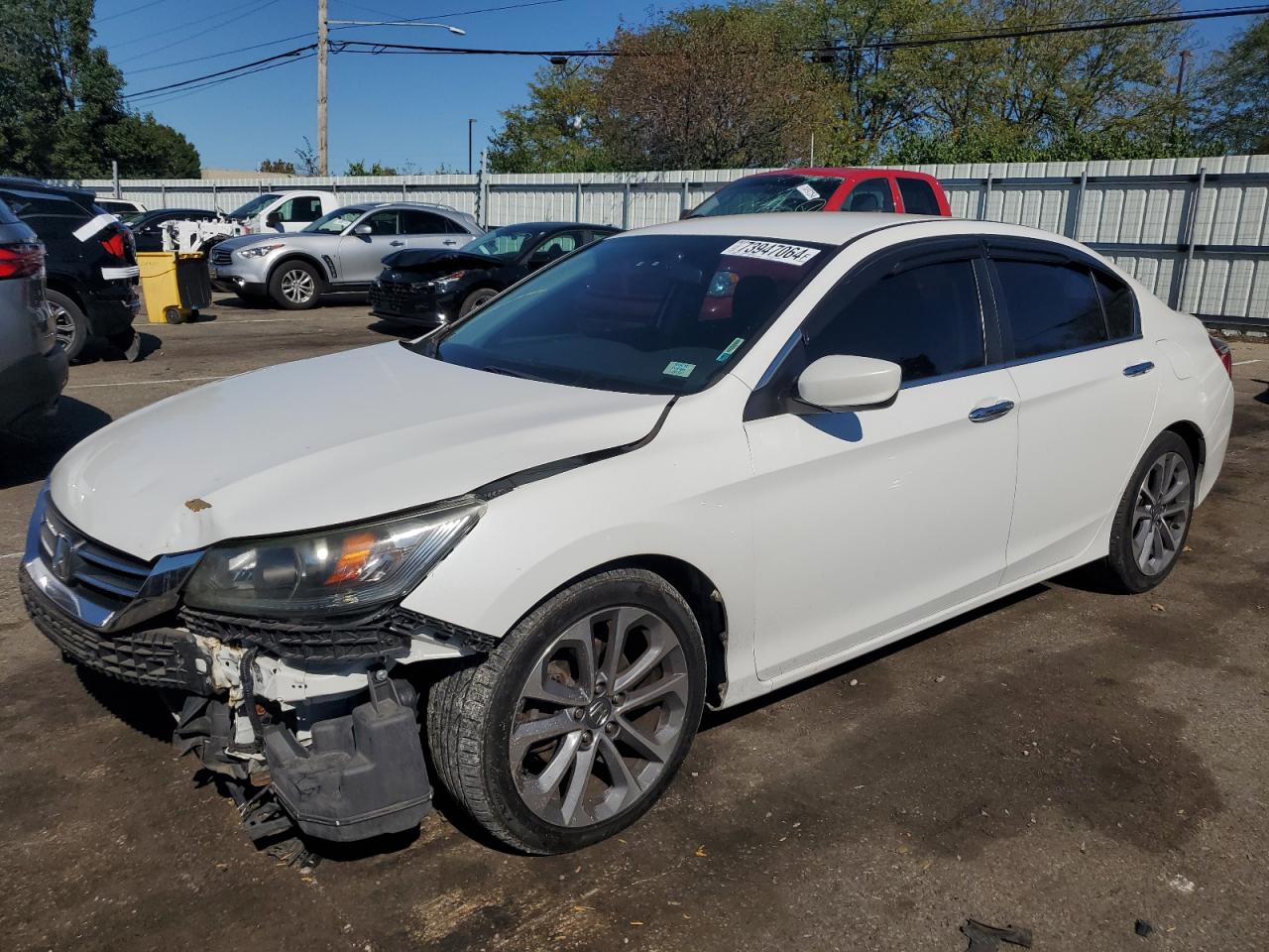 2014 Honda Accord VIN 1HGCR2F57EA271836