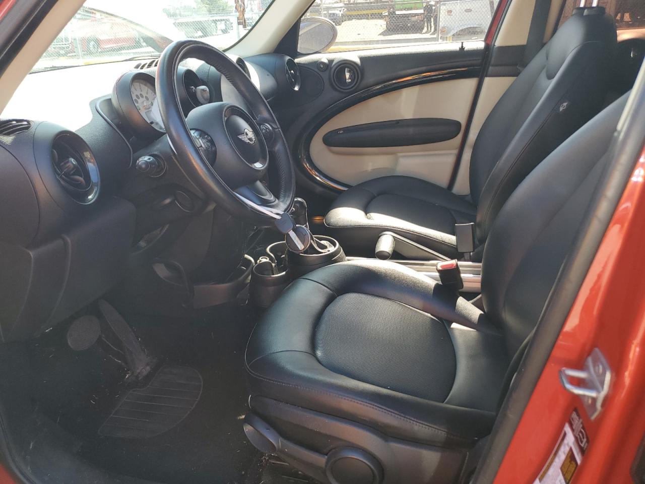 2014 MINI Cooper VIN WMWZB3C56EWR41819 Copart auction photo, front end damage thumbnail 7