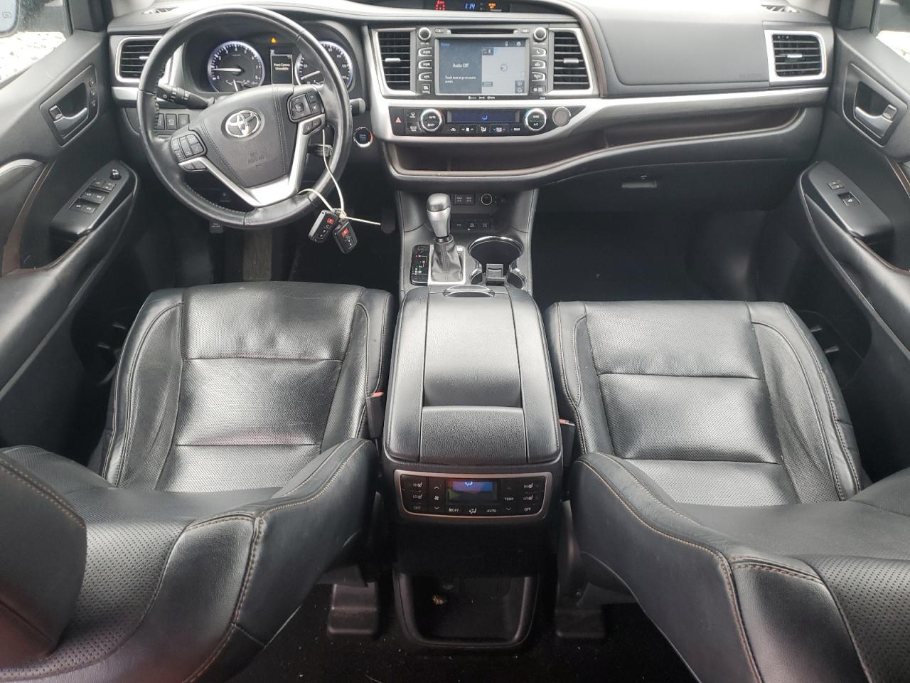 2017 Toyota Highlander VIN 5TDDZRFH8HS421501 Copart auction photo, all over damage thumbnail 8