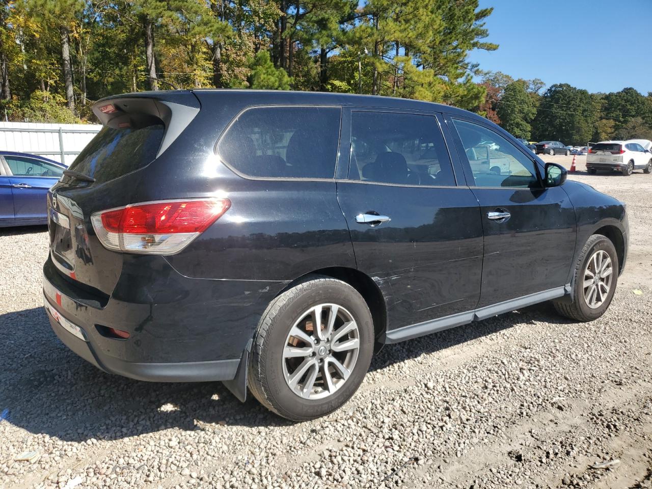 2014 Nissan Pathfinder VIN 5N1AR2MNXEC726560 Copart auction photo, mechanical damage thumbnail 3