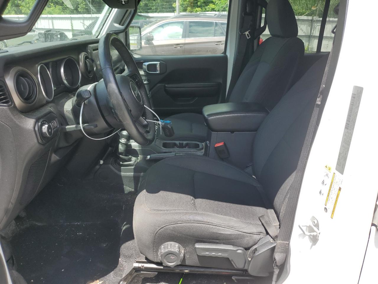 2018 Jeep Wrangler VIN 1C4HJXDG0JW233973 Copart auction photo, frame damage damage thumbnail 7