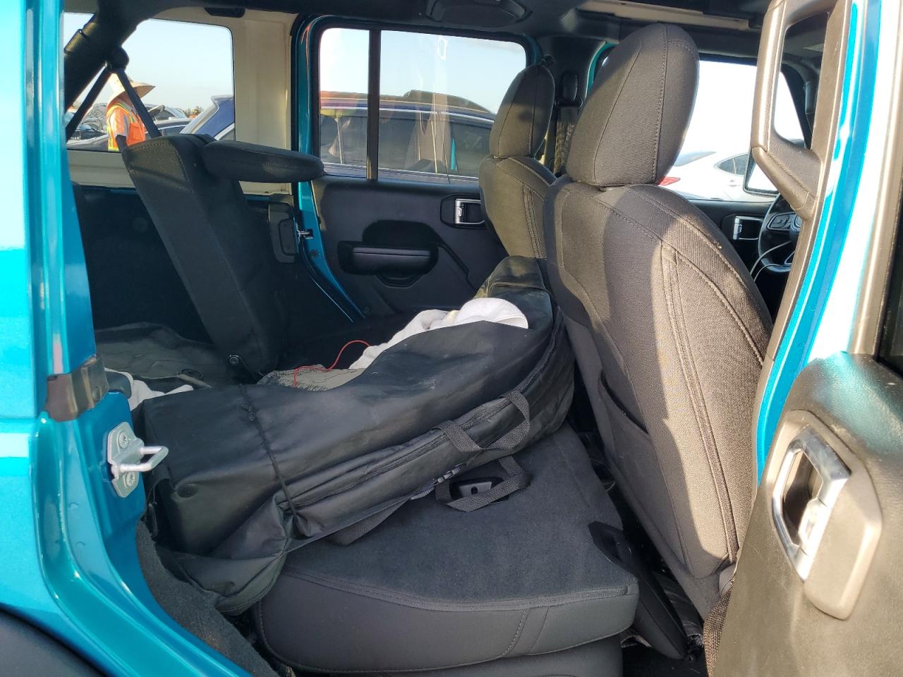 2020 Jeep Wrangler VIN 1C4HJXDG0LW287860 Copart auction photo, water/flood damage thumbnail 10