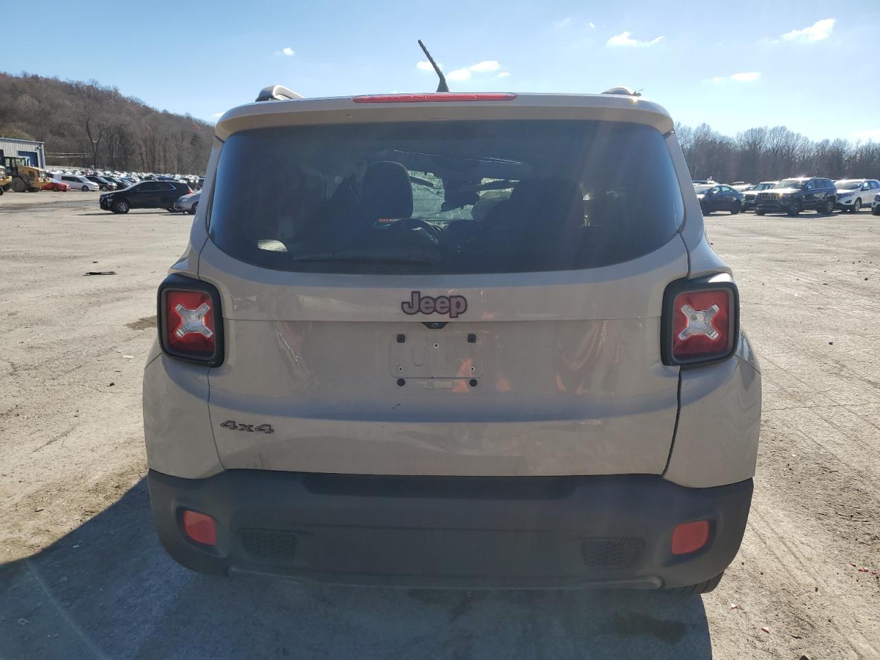 2016 Jeep Renegade VIN ZACCJBBT8GPD26081 Copart auction photo, rollover damage thumbnail 6