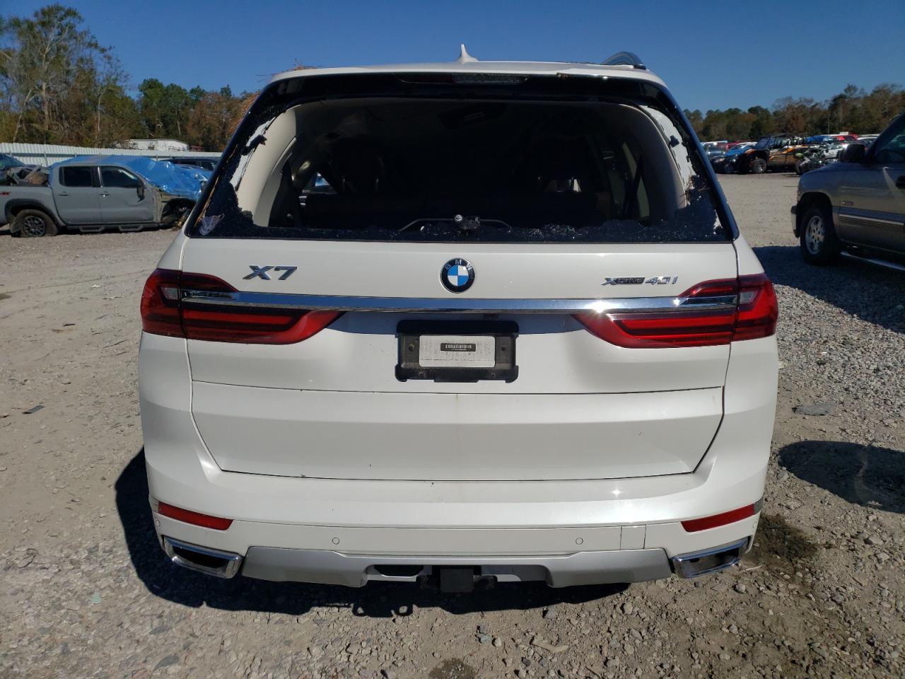 2021 BMW X7 VIN 5UXCW2C04M9E66889 Copart auction photo, all over damage thumbnail 6