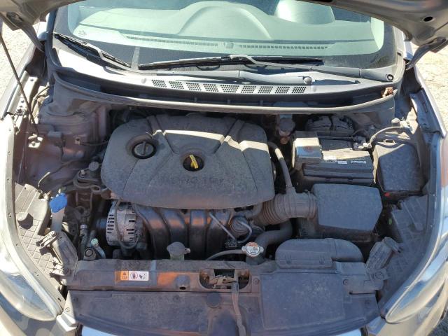 2013 Hyundai Elantra VIN 5NPDH4AE0DH376864 Copart auction photo, front end / side damage thumbnail 11