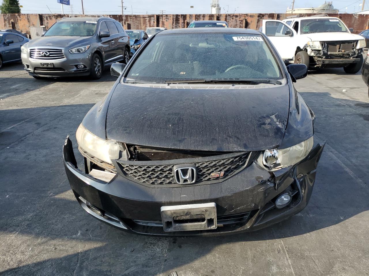 2009 Honda Civic VIN 2HGFG215X9H700503 Copart auction photo, front end / minor dent/scratches damage thumbnail 5
