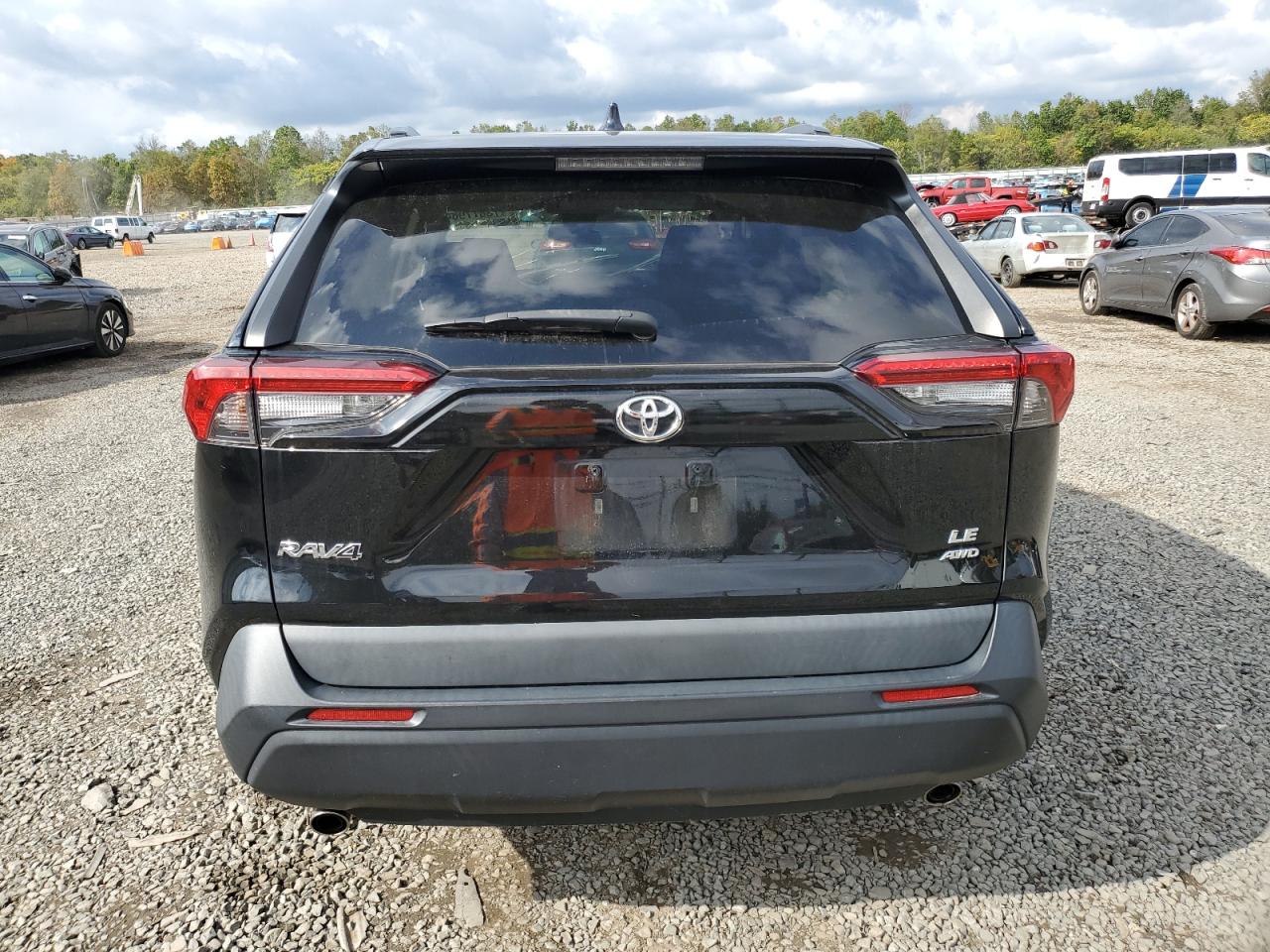 2020 Toyota RAV 4 VIN 2T3F1RFV4LW139725 Copart auction photo, front end / side damage thumbnail 6