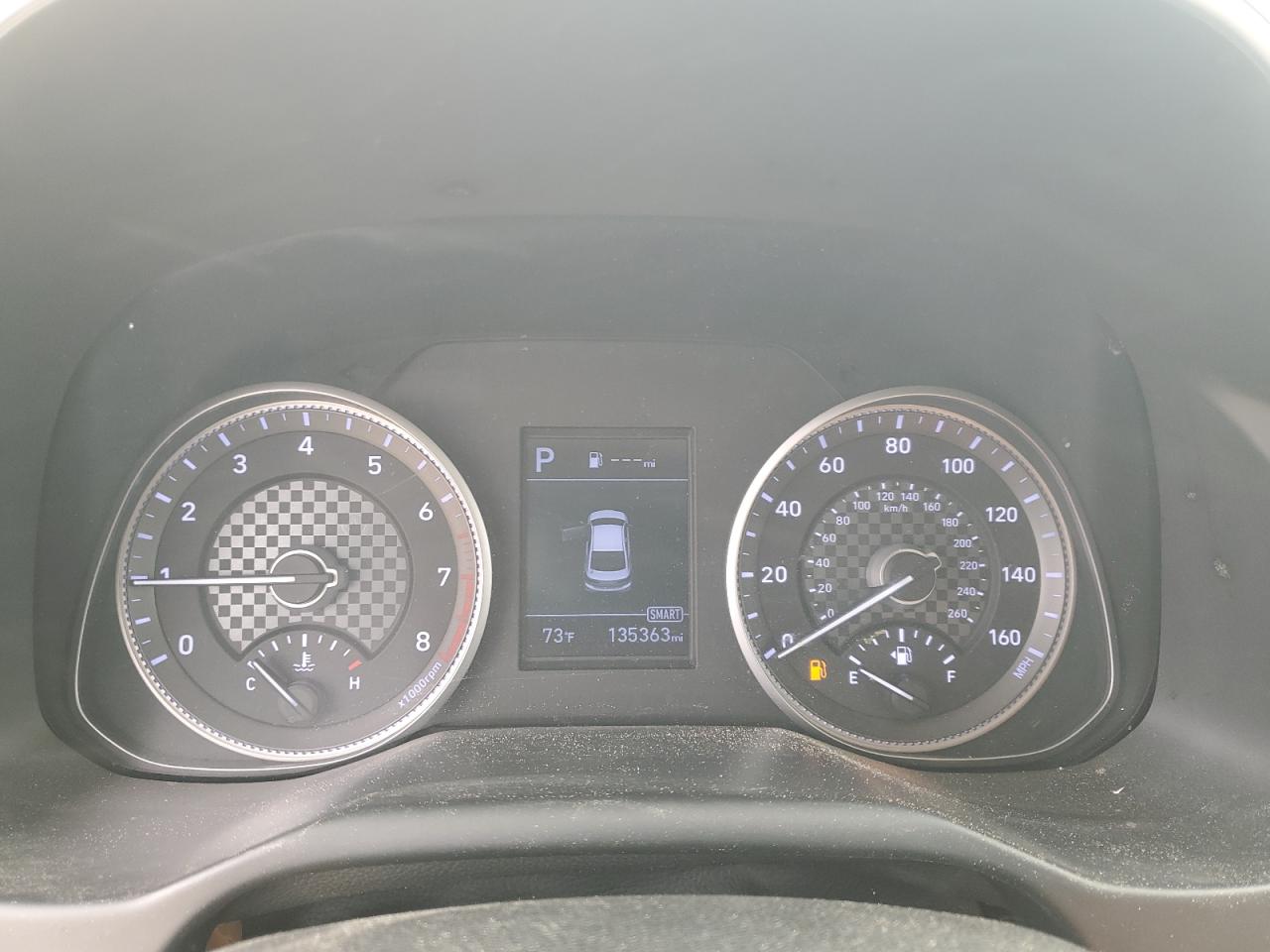 2019 Hyundai Elantra VIN KMHD84LF6KU766419 Copart auction photo, vandalism / front end damage thumbnail 9