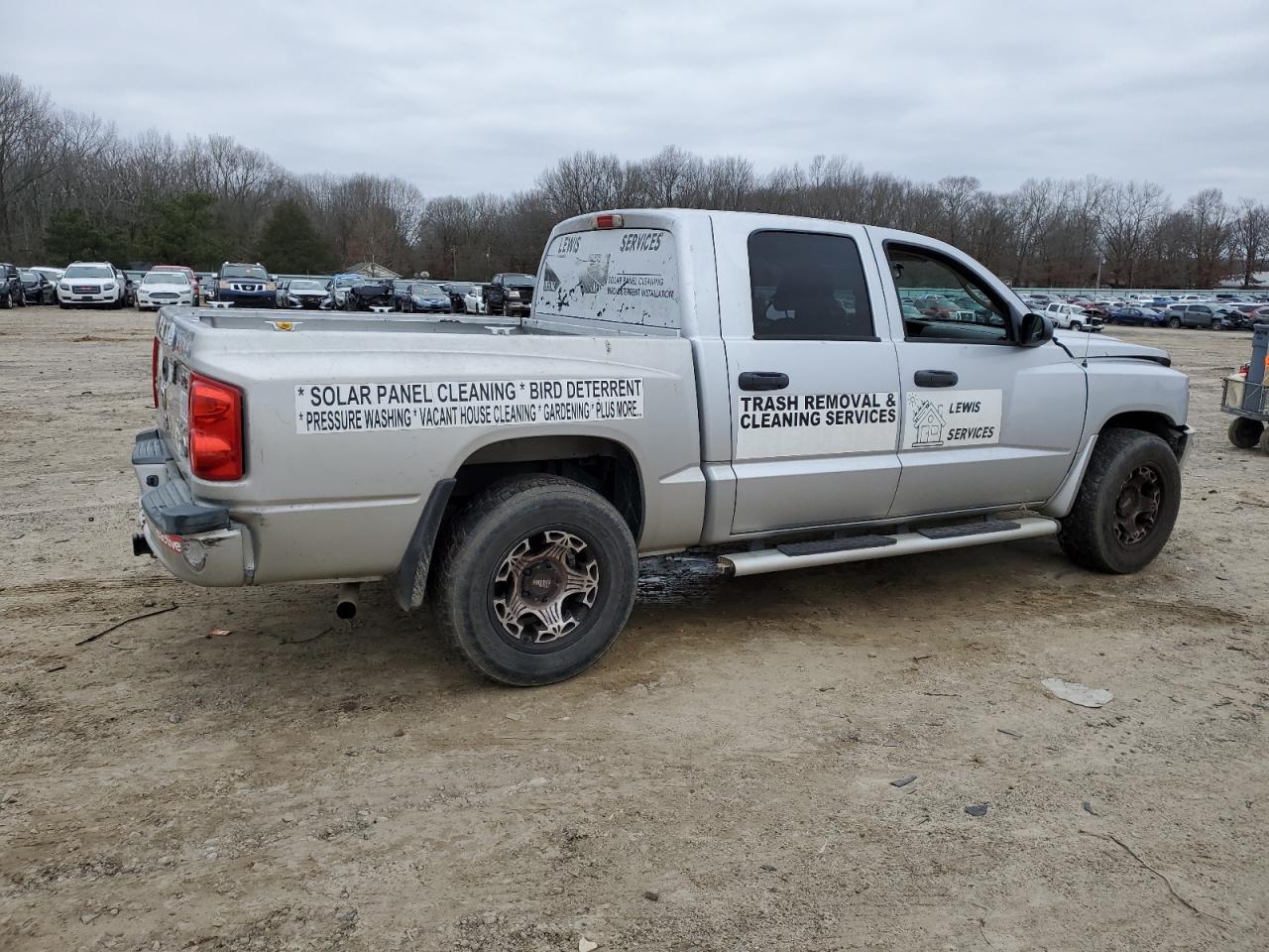 2010 Dodge Dakota VIN 1D7CE3GK3AS202401 Copart auction photo, all over damage thumbnail 3