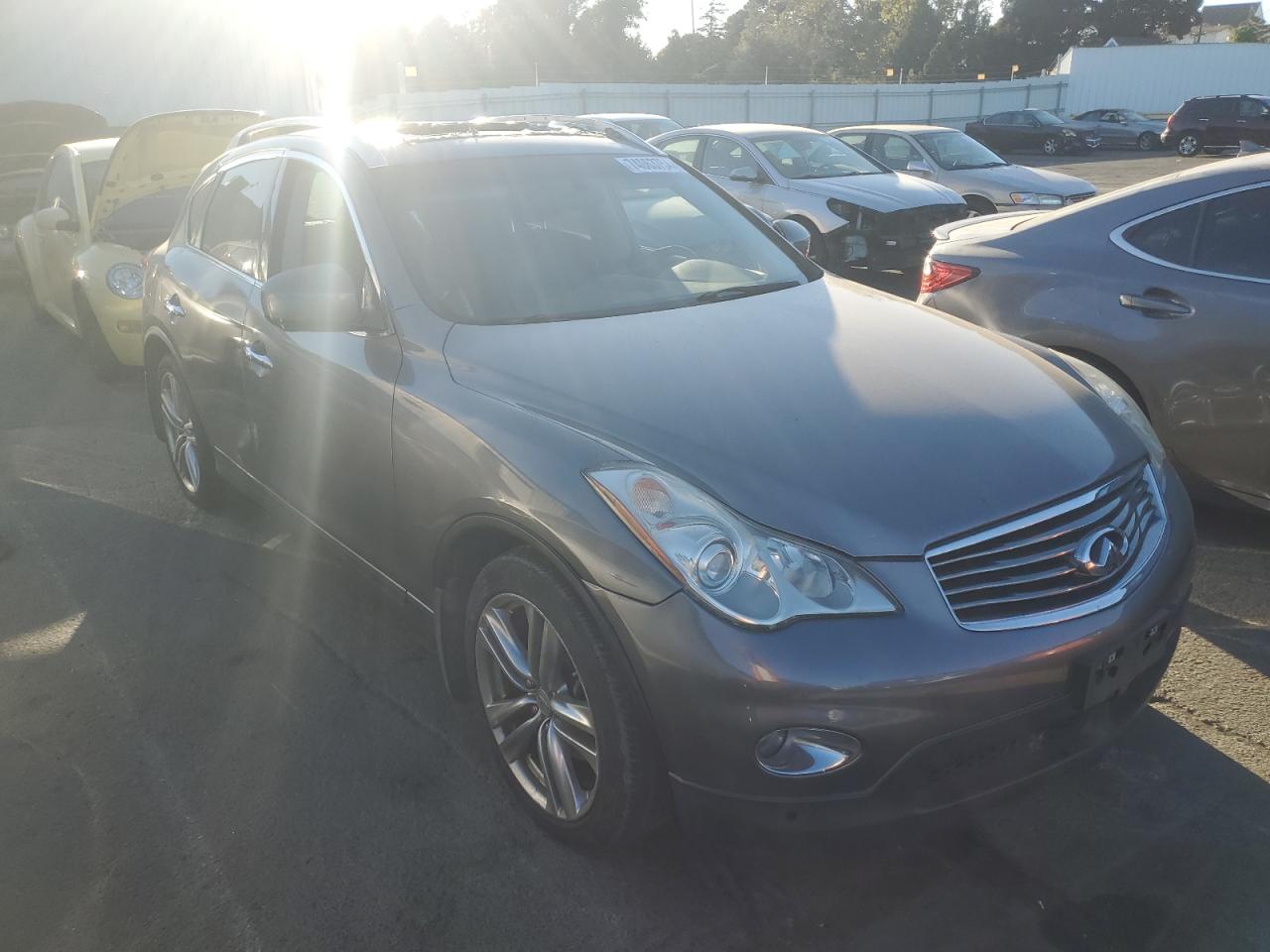 2011 Infiniti EX VIN JN1AJ0HRXBM854660 Copart auction photo, minor dent/scratches damage thumbnail 4