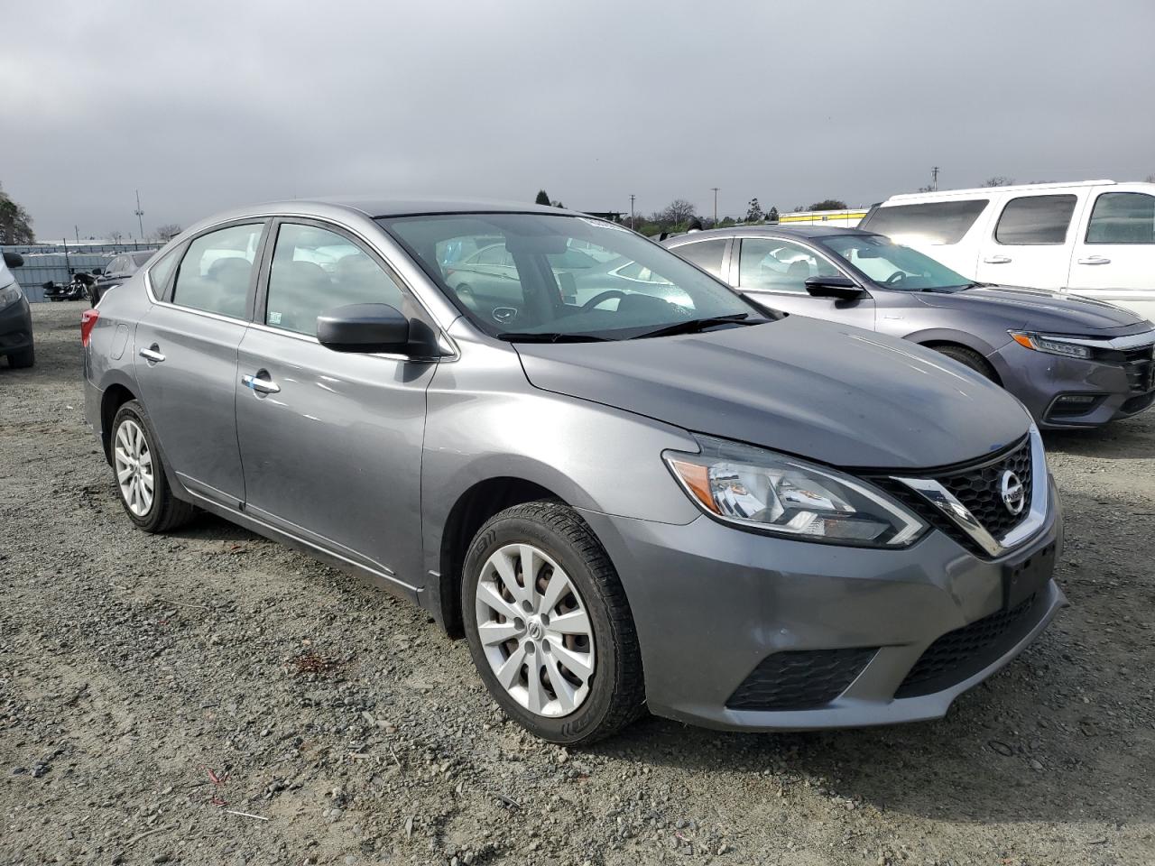 2016 Nissan Sentra VIN 3N1AB7AP5GL684322 Copart auction photo, rear end damage thumbnail 4
