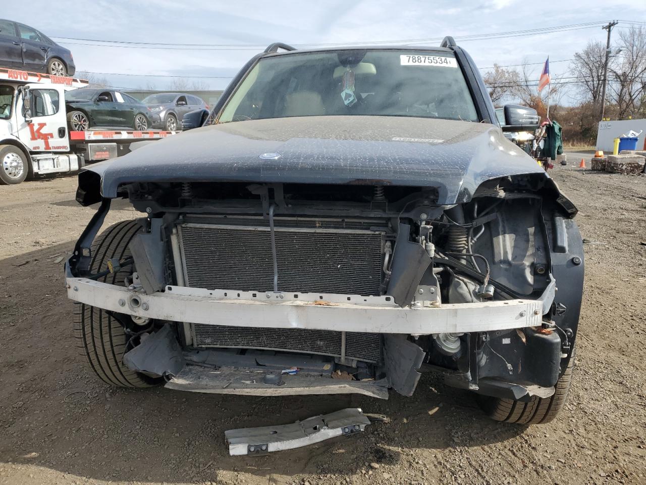 2014 Mercedes-Benz GLK-klasse VIN WDCGG5HB7EG290338 Copart auction photo, front end / rear end damage thumbnail 5