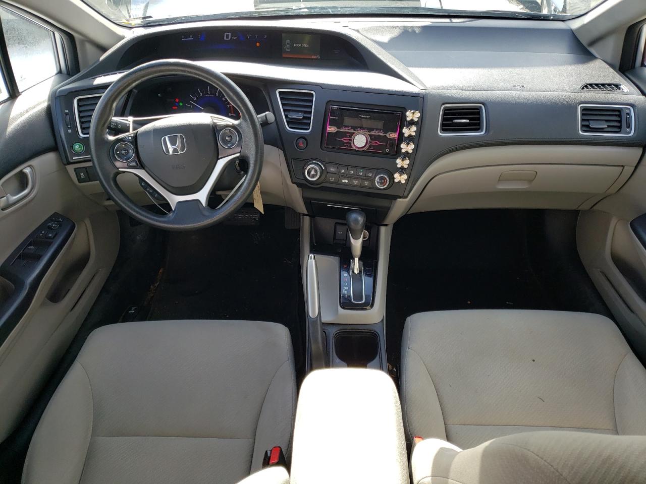 2013 Honda Civic VIN 2HGFB2F54DH500538 Copart auction photo, rear end / minor dent/scratches damage thumbnail 8