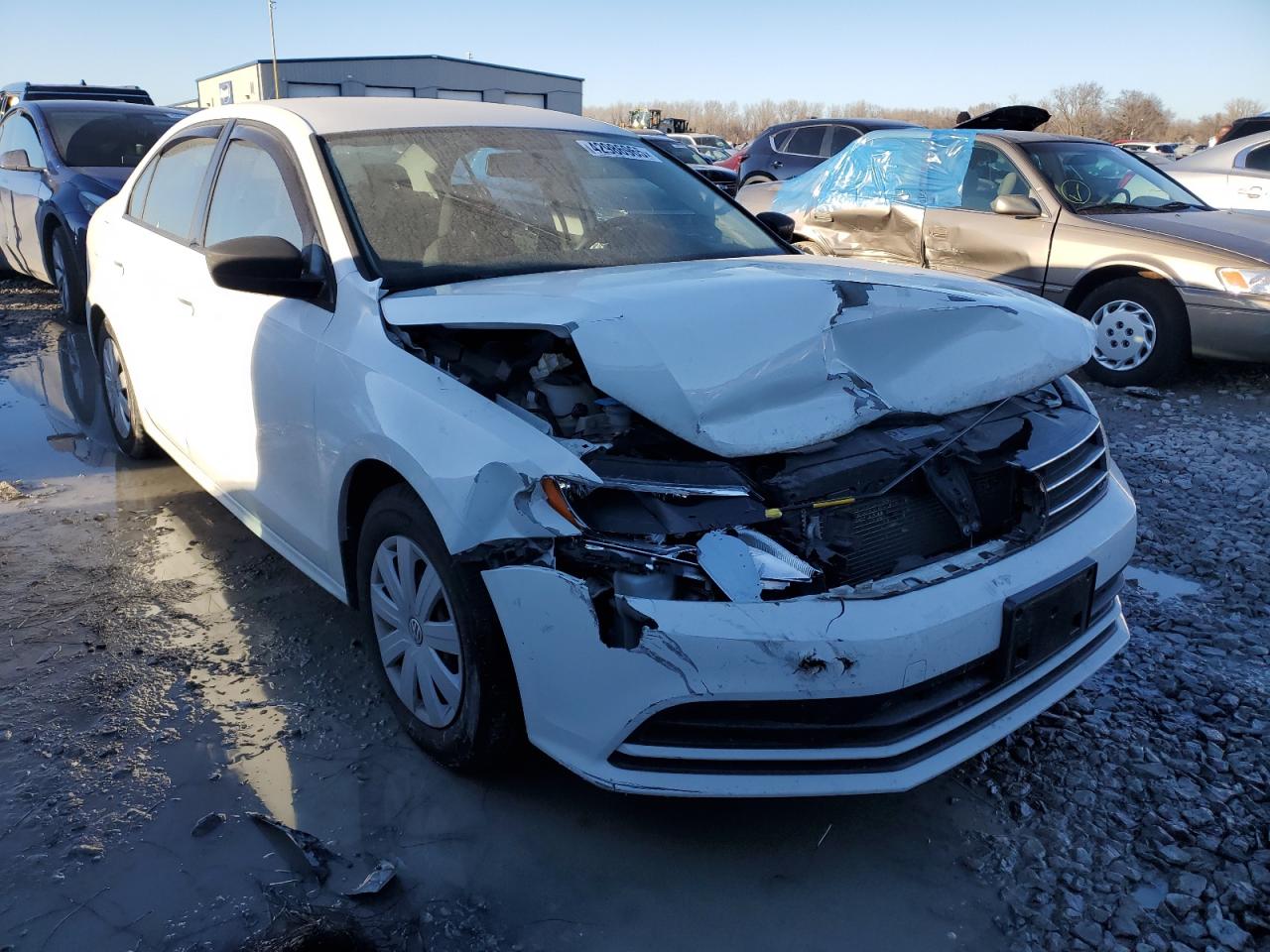 2016 Volkswagen Jetta VIN 3VW167AJ4GM292260 Copart auction photo, front end damage thumbnail 4