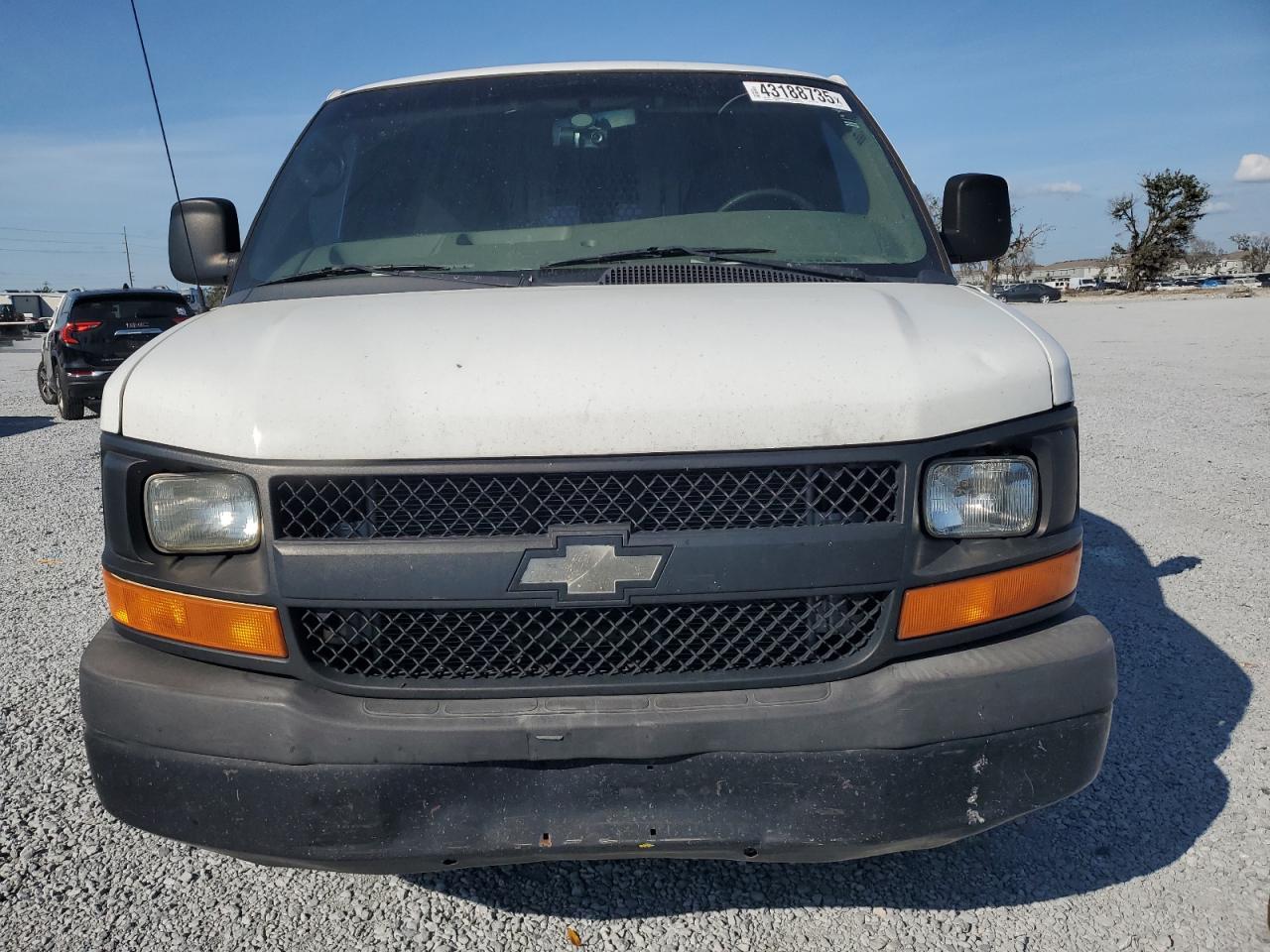 2011 Chevrolet Express VIN 1GCWGFFA4B1101421 Copart auction photo, rear end / side damage thumbnail 5