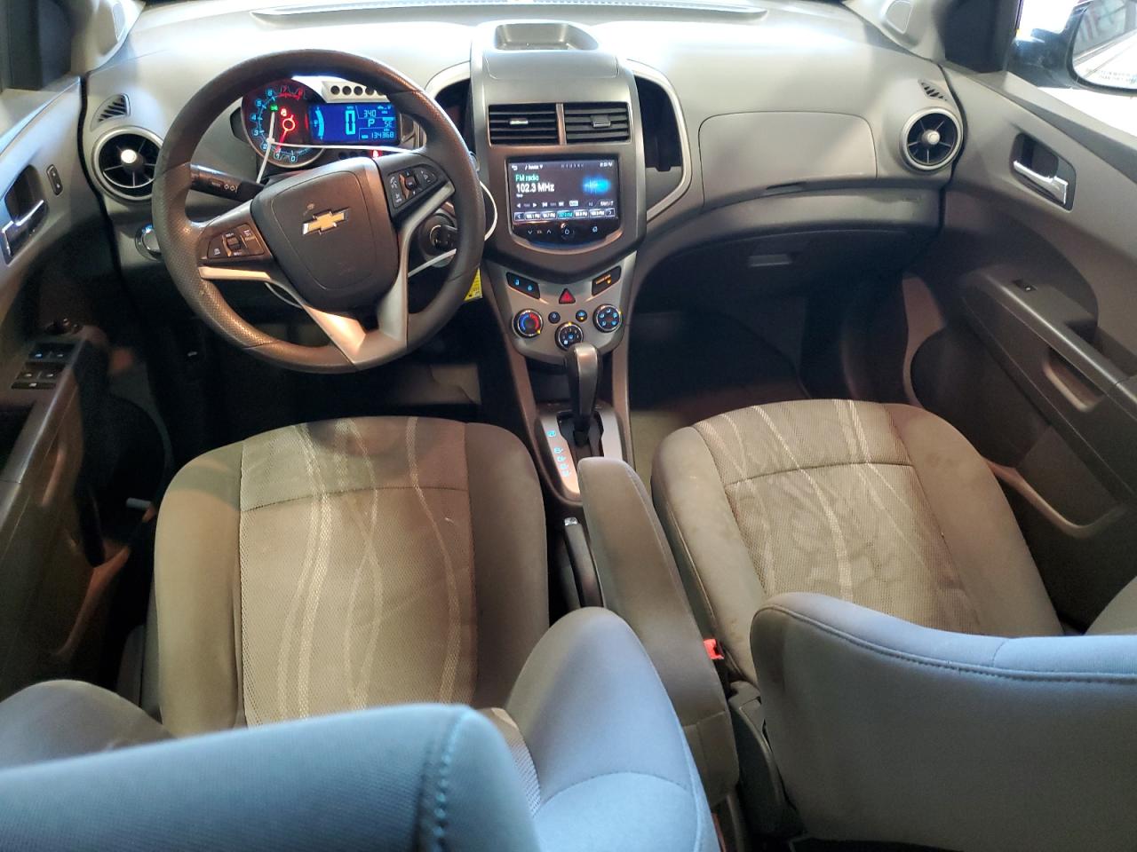 2015 Chevrolet Sonic VIN 1G1JC5SH7F4152573 Copart auction photo, front end damage thumbnail 8