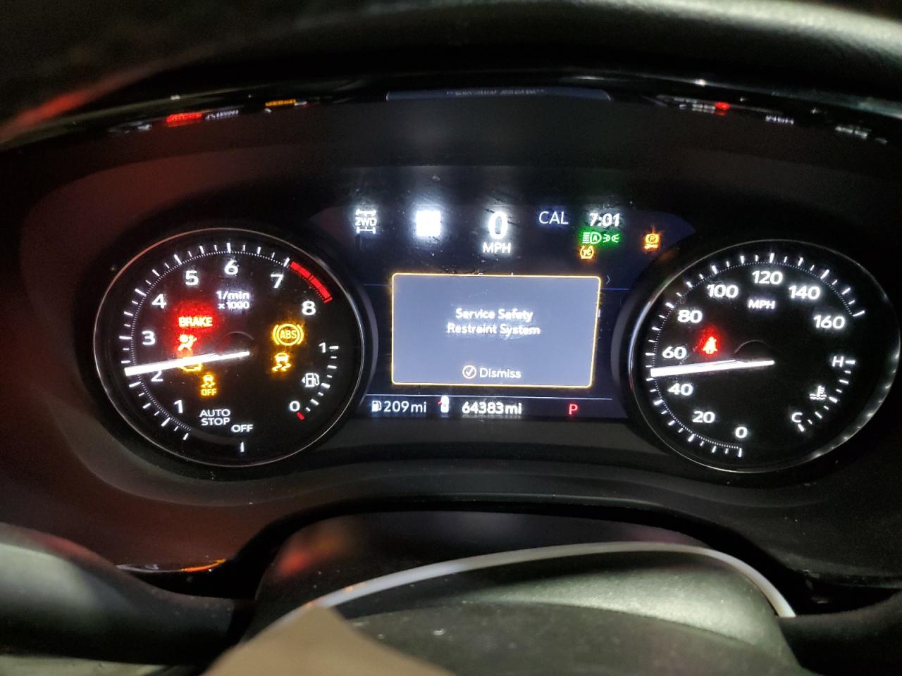 2020 Cadillac XT5 VIN 1GYKNGRS8LZ206653 Copart auction photo, front end damage thumbnail 9