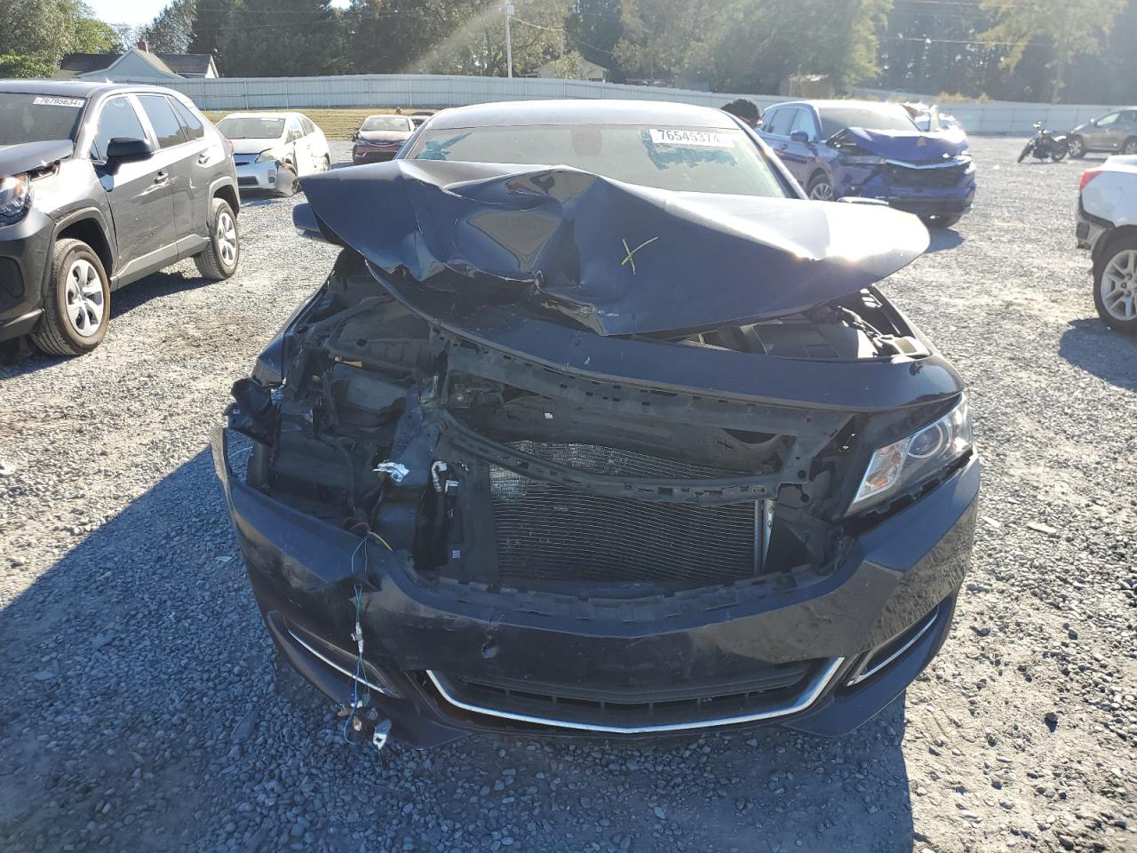 2018 Chevrolet Impala VIN 2G1105S30J9139439 Copart auction photo, front end damage thumbnail 5