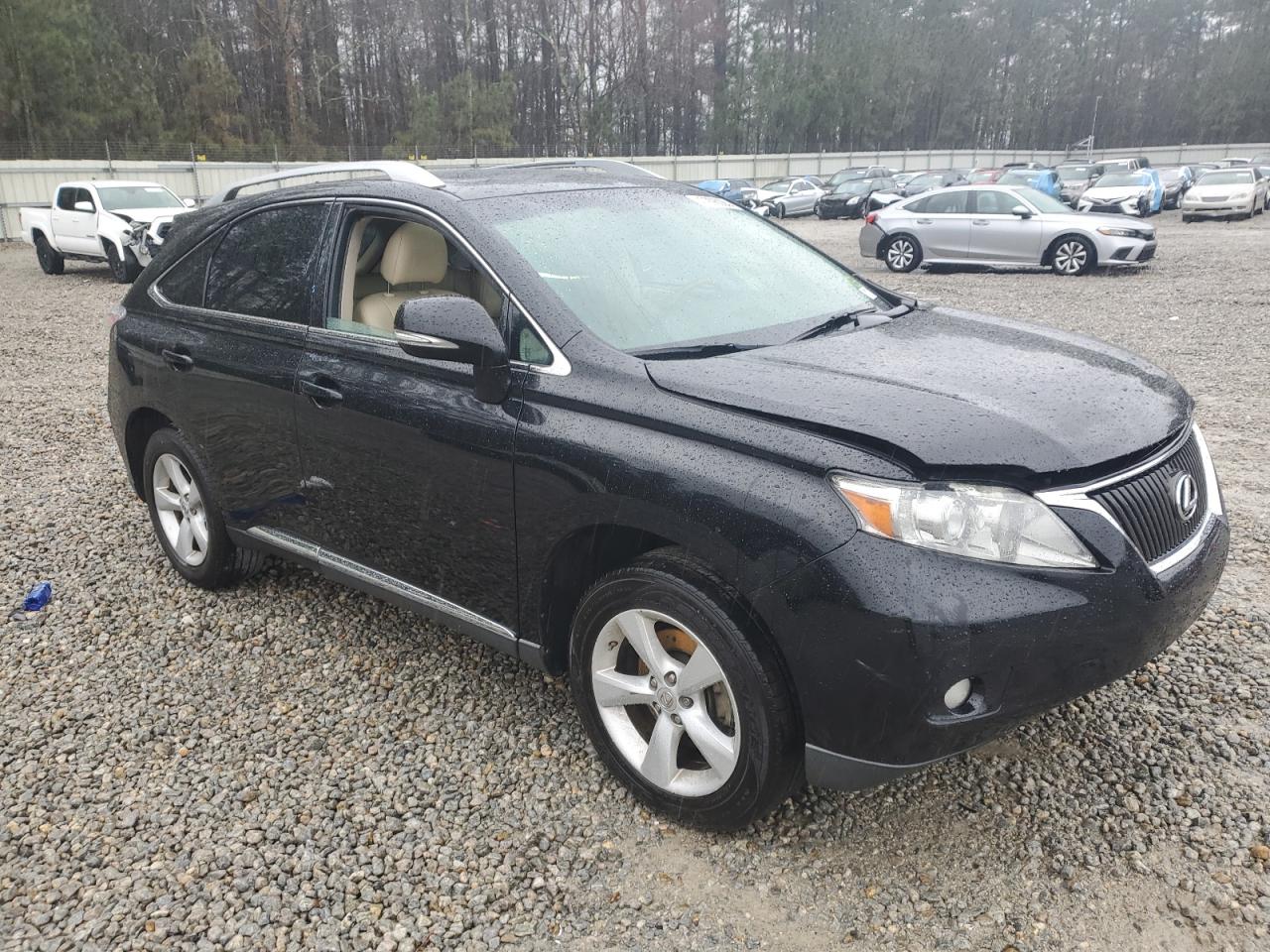 2012 Lexus RX VIN 2T2ZK1BA2CC073230 Copart auction photo, side / front end damage thumbnail 4
