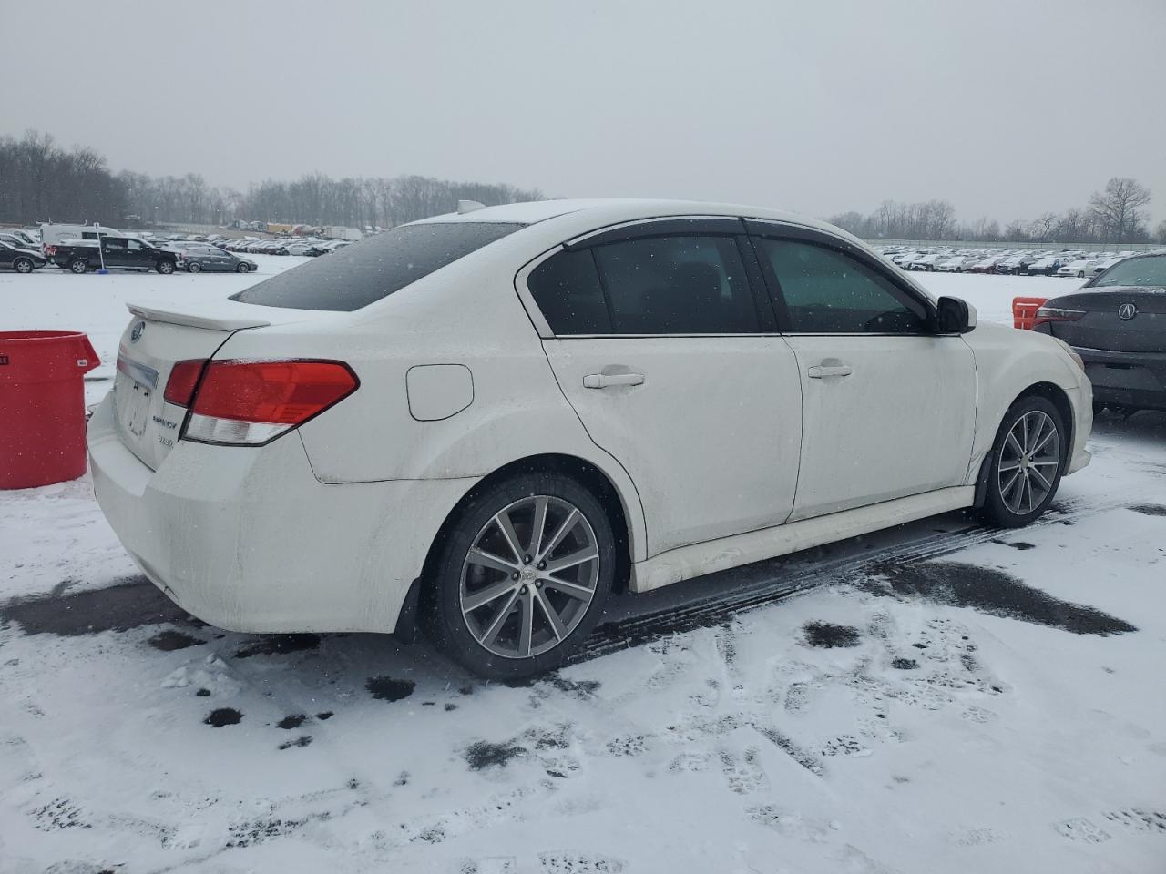 2014 Subaru Legacy VIN 4S3BMBH68E3038129 Copart auction photo, rear end / undercarriage damage thumbnail 3