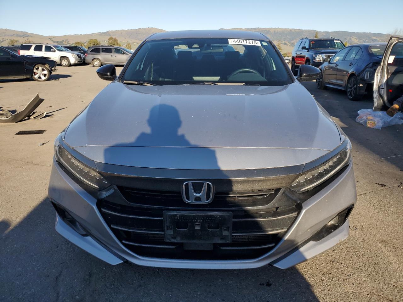 2021 Honda Accord VIN 1HGCV1F30MA091049 Copart auction photo, rear end / mechanical damage thumbnail 5