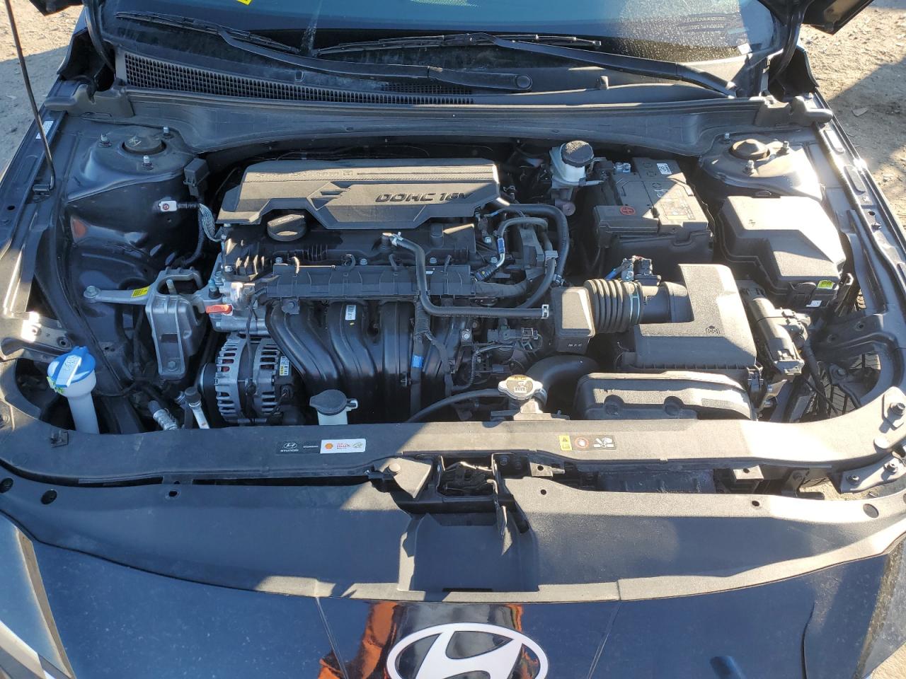 2024 Hyundai Elantra VIN KMHLM4DG6RU734336 Copart auction photo, front end / minor dent/scratches damage thumbnail 11