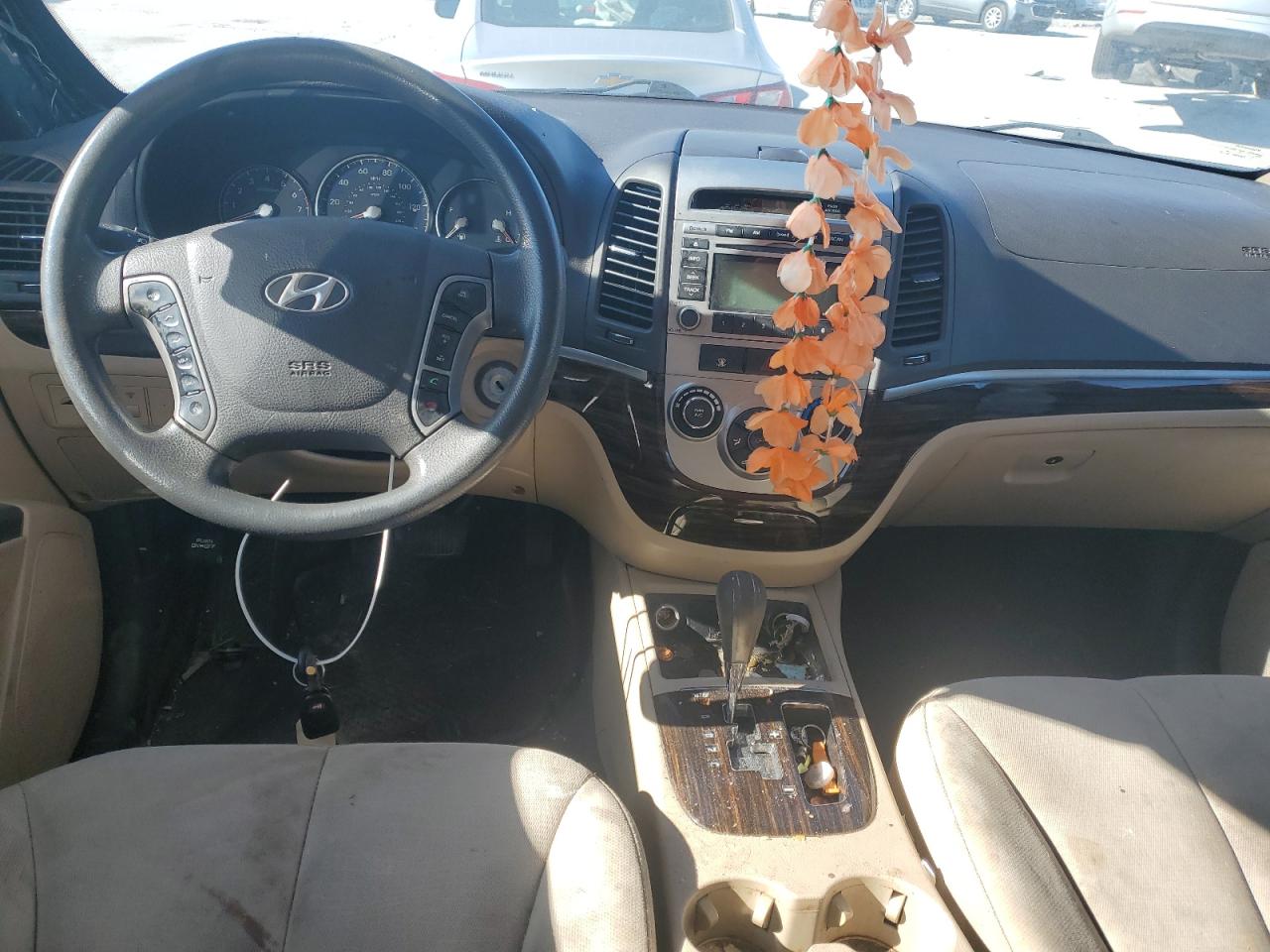 2012 Hyundai Santa Fe VIN 5XYZG3AB6CG147992 Copart auction photo, side damage thumbnail 8