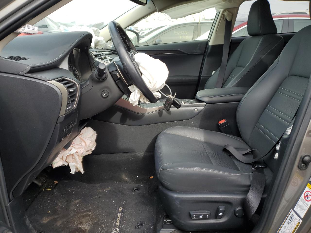 2019 Lexus NX VIN JTJBARBZ3K2184795 Copart auction photo, front end damage thumbnail 7