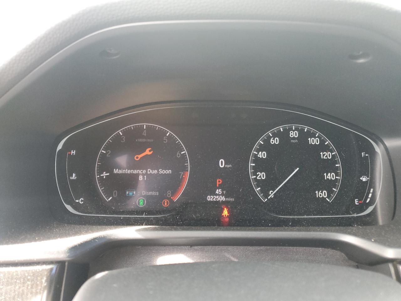 2021 Honda Accord VIN 1HGCV2F39MA001158 Copart auction photo, front end damage thumbnail 9