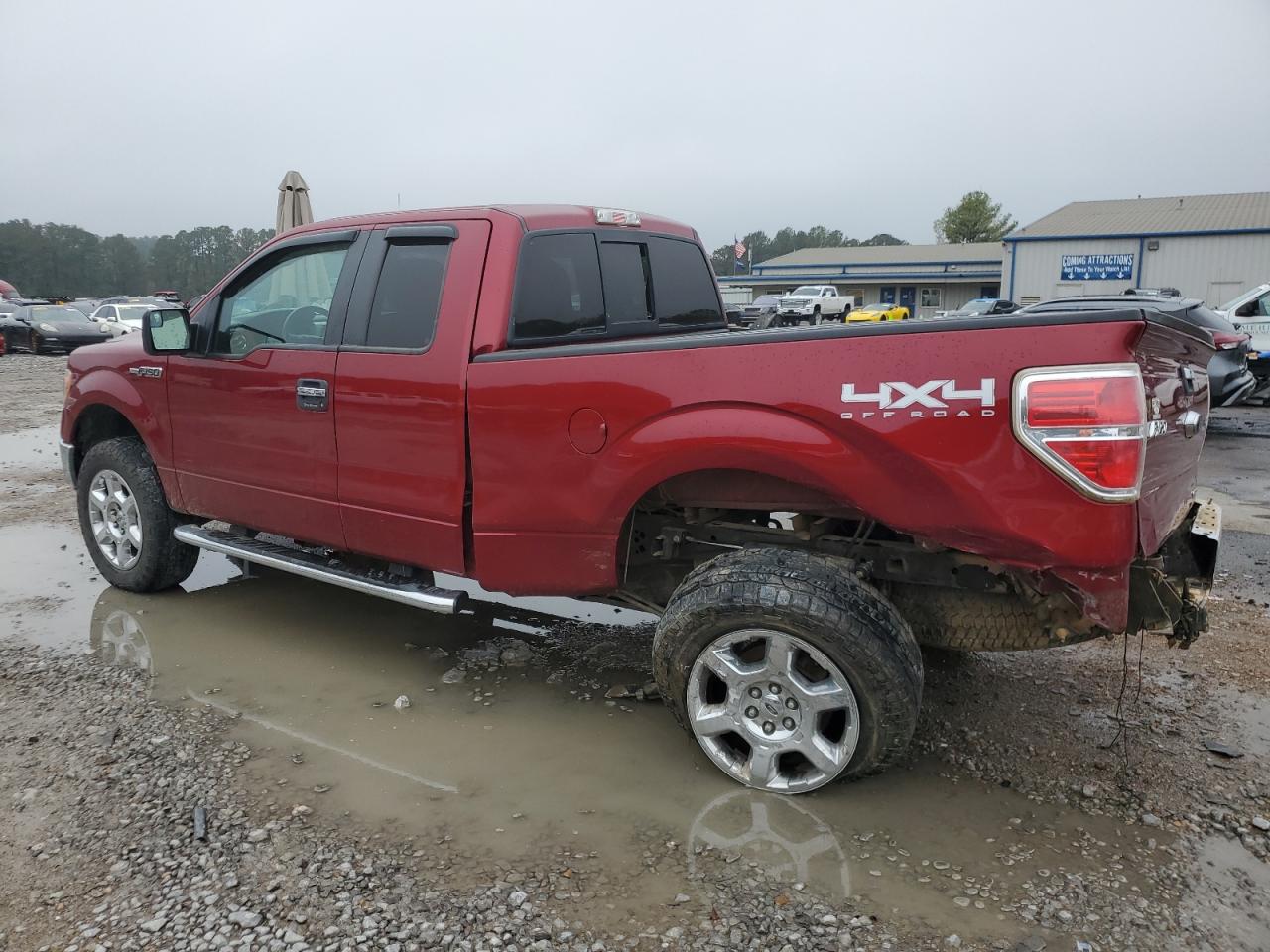 2014 Ford F-150 VIN 1FTFX1EF5EKE36072 Copart auction photo, undercarriage / side damage thumbnail 2
