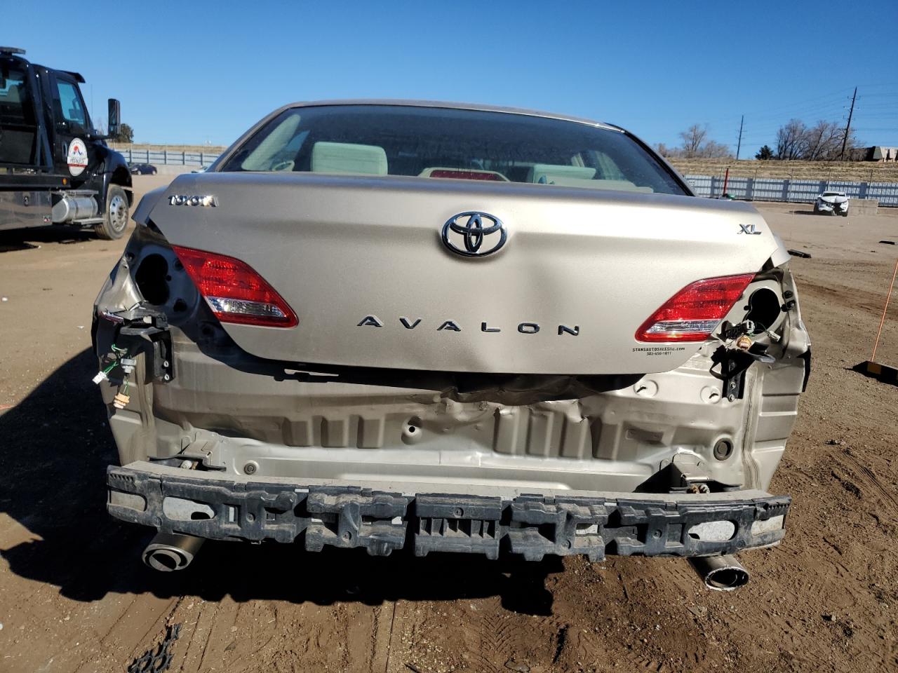 2006 Toyota Avalon VIN 4T1BK36B66U111534 Copart auction photo, rear end damage thumbnail 6