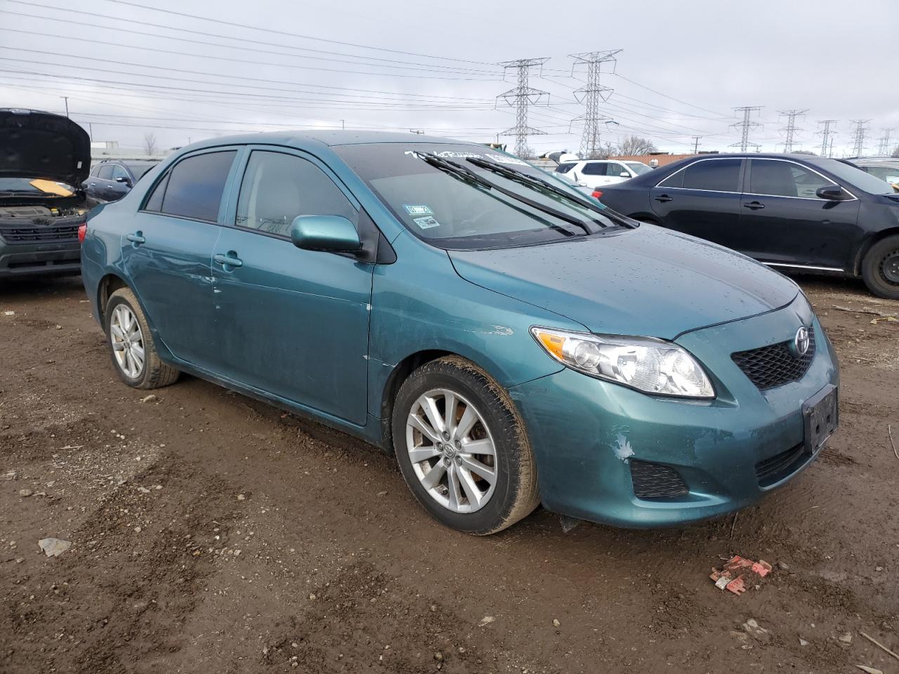 2010 Toyota Corolla VIN JTDBU4EE6A9097999 Copart auction photo, all over damage thumbnail 4