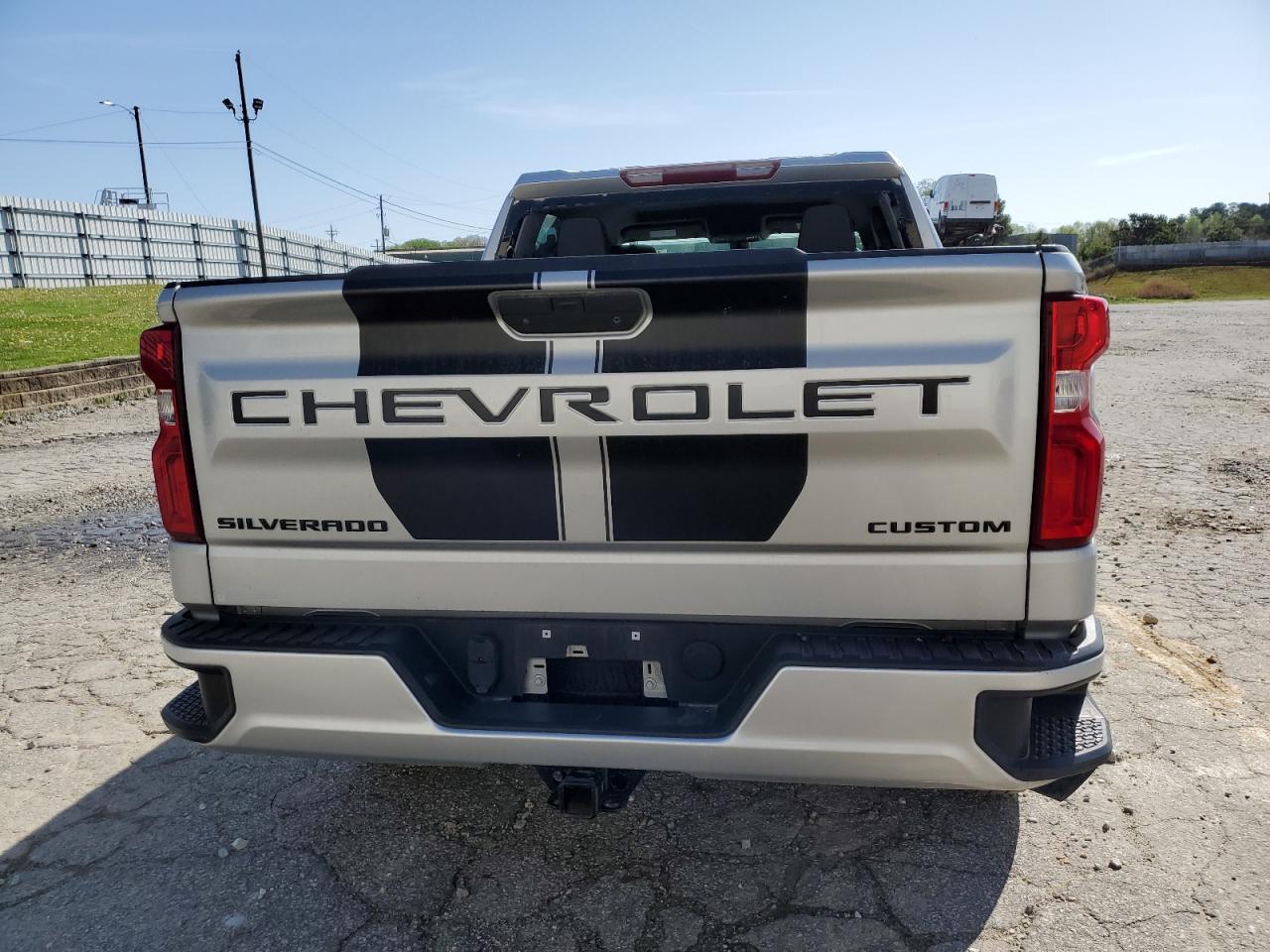 2022 Chevrolet Silverado VIN 1GCPWBEK3NZ113205 Copart auction photo, front end damage thumbnail 6