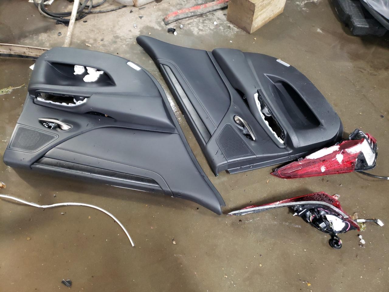 2022 Lexus ES VIN 58ADZ1B17NU121972 Copart auction photo, rear end / stripped damage thumbnail 12